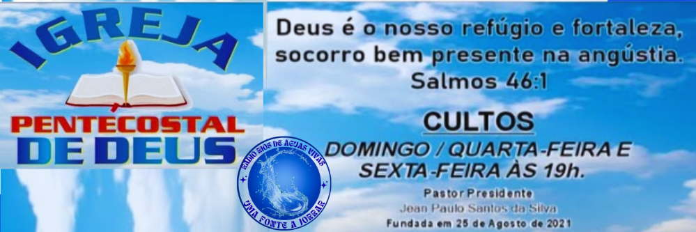 Ouça e compartilhe a nossa programação.